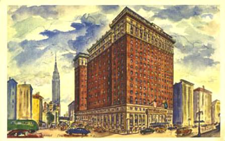 Hotel Penn Postcard