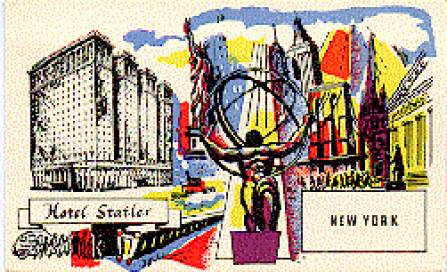 Hotel Penn Postcard