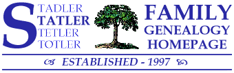 Statler Family Genealogy Homepage