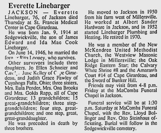 Linebarger, Everette Lee